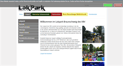 Desktop Screenshot of lokpark.de