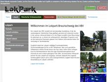 Tablet Screenshot of lokpark.de